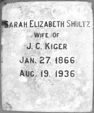 Sarah Elizabeth Kiger