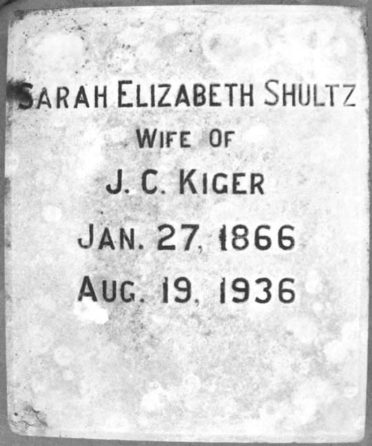 Sarah Elizabeth Kiger