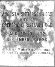 Augusta  Hege