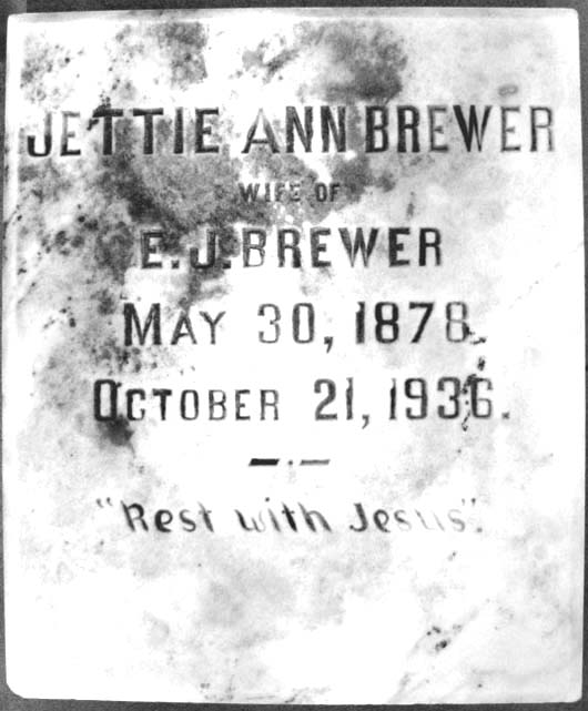 Jettie Ann Brewer