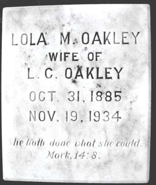 Lola Oakley
