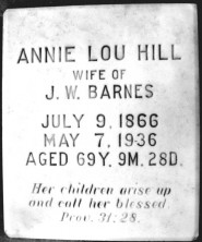 Annie Lou Barnes