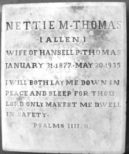 Nettie M. Thomas