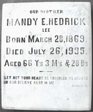 Mandy E. Hedrick