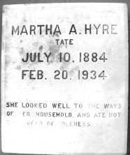 Martha A. Hyre