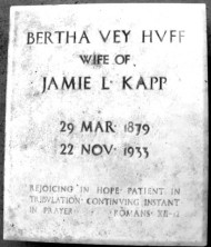 Bertha Vey Kapp