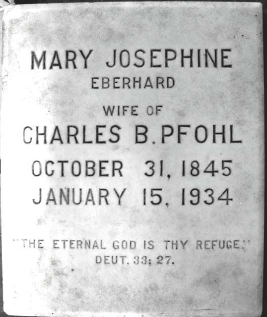 Mary Josephine Pfohl