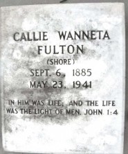 Callie Wanneta Fulton