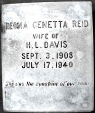 Neoma Genetta Davis
