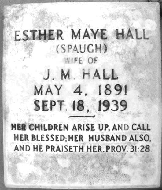 Esther Maye Hall