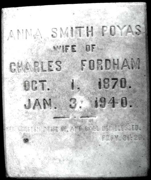 Anna Smith Fordham