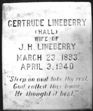 Gertrude  Lineberry