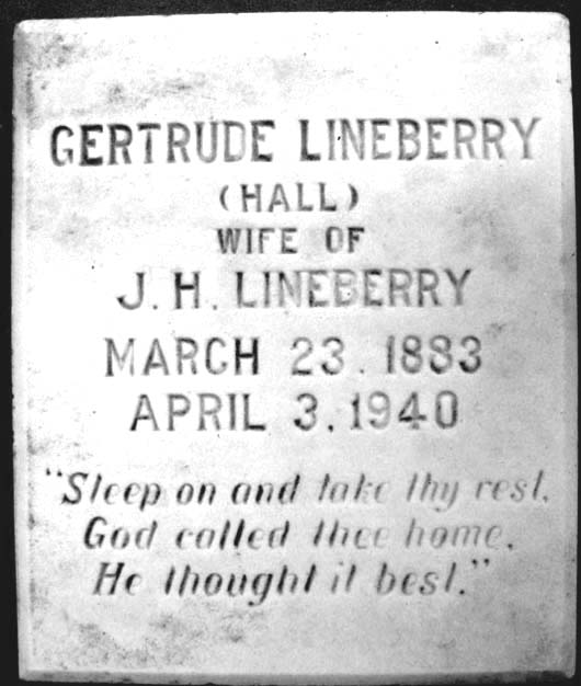 Gertrude Lineberry