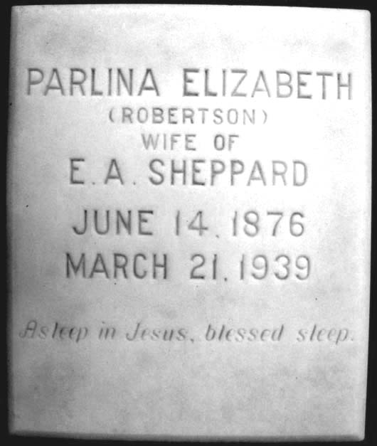 Parlina Elizabeth Sheppard