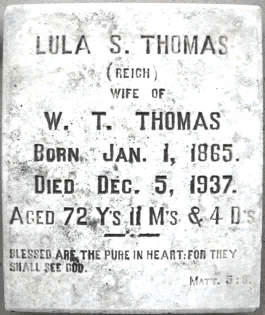 Lula S. Thomas