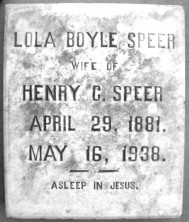 Lola Annis Speer