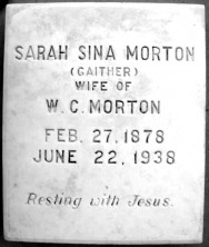 Sarah Sina Morton