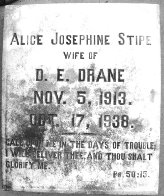 Alice Josephine Drane