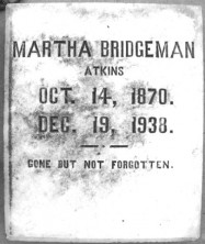 Martha  Bridgeman