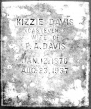 Kizzie Caroline Davis