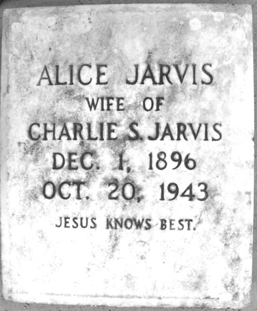 Alice Cora Jarvis