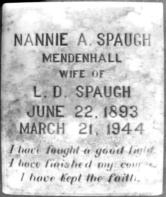 Nannie Adelaide Spaugh