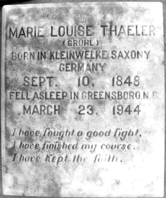 Marie Louise Thaeler
