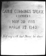 Carrie Cummings Spease