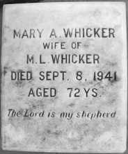 Mary Augusta Whicker