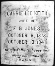 Carrie Lee Jones