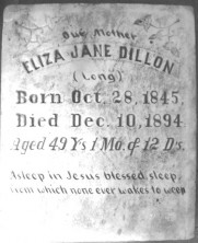 Eliza Jane Dillon