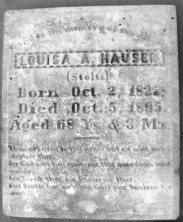 Louisa Amelia Hauser