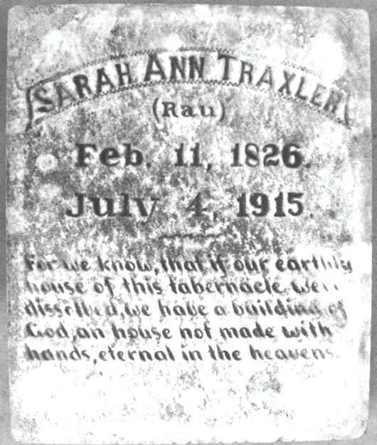 Sarah Ann Traxler