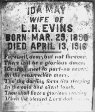 Ida May Evins