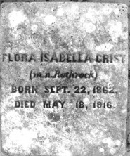 Flora Isabella Crist