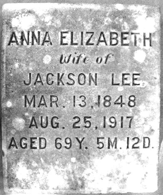 Anna Elizabeth Lee