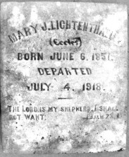 Mary Jane Lichtenthaeler