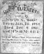 Mary Elizabeth Davis