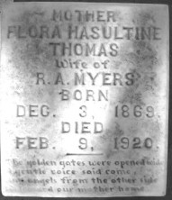Flora Hasultine Myers