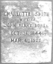 Charlotte  Boner