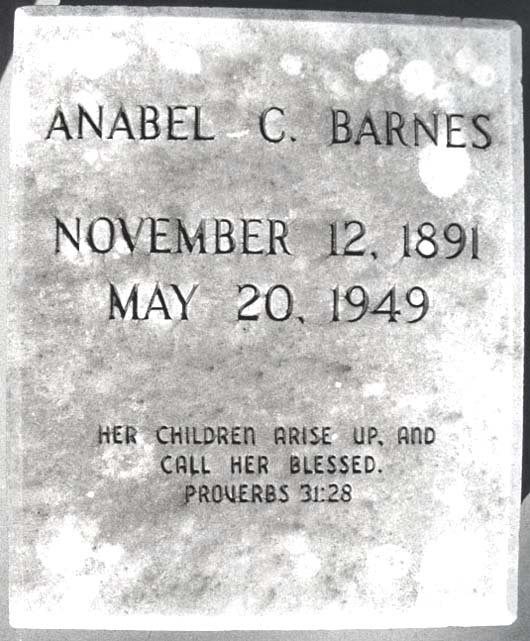 Anabel Barnes