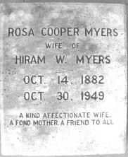 Rosa Cooper Myers