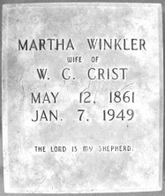 Martha Antoinette Crist