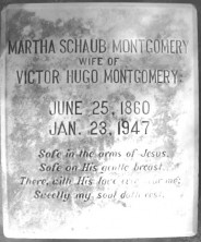 Martha  Montgomery