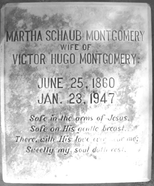 Martha  Montgomery
