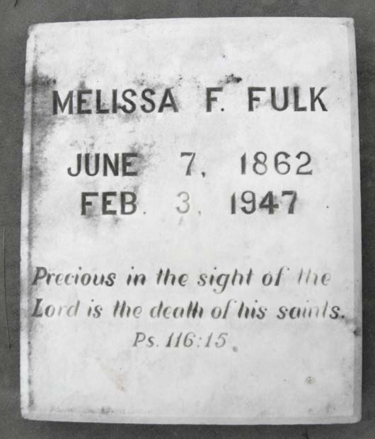 Melissa Frances Fulk