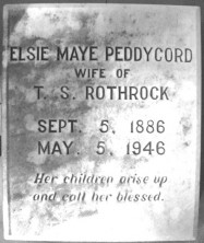 Elsie Maye Rothrock