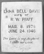 Emma Bell Pfaff
