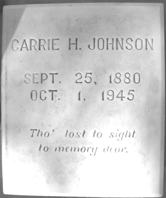 Carrie Johnson