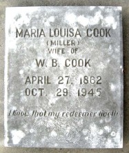 Maria Louisa Cook
